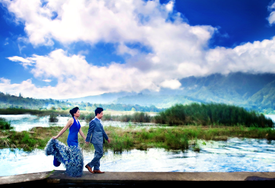 Bali pre wedding photography